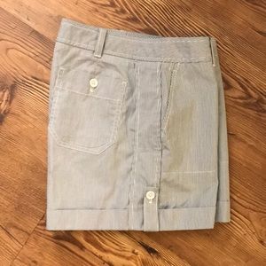 Sale! Banana Republic Pinstripe Shorts